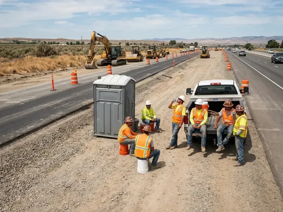 highway-road-construction-crew-007 — frequently asked questions, Porta Potty and Restroom Rentals in Haskell, TX